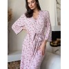 Халат женский длинный Mia-Amore INESSA 5019, Цвет: пудра, Размеры: L/XL, изображение 3
