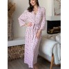 Халат женский длинный Mia-Amore INESSA 5019, Цвет: пудра, Размеры: L/XL