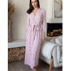 Халат женский длинный Mia-Amore INESSA 5019, Цвет: пудра, Размеры: L/XL, изображение 4