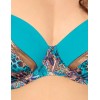 Лиф купальный уплотненный Ava SK141 U turquoise, Цвет: туркус, Размеры: 95G, изображение 4