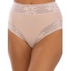 Высокие слипы с кружевом Janira SOFT LACE 1030473 SLIP HIGH dune, Цвет: dune (песочный), Размеры: L