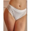 Хлопковые трусы с кружевной отделкой Janira LACE COTTON BAND 1032080 MILANO blanco, Цвет: blanco (белый), Размеры: M