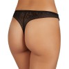 Трусы стринги с кружевом Ysabel Mora 19673 SPECIAL YOU черный, Цвет: черный, Размеры: S, изображение 2