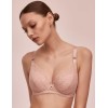 Бюстгальтер с пуш-ап Alles GLOW P-UP roz, Цвет: пудровый, Размеры: 70F, изображение 3