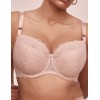 Бюстгальтер полумягкая чашка Alles GLOW PU roz, Цвет: пудровый, Размеры: 70J