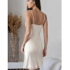 Короткая шелковая сорочка Mia-Amore AMELY 5041 молоко, Цвет: молоко, Размеры: L, изображение 2