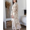 Длинный халат-кимоно Mia-Amore AMELY 5049 молоко, Цвет: молоко, Размеры: 4XL/5XL, изображение 2