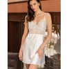 Атласная сорочка Mia-Amore MISTY 7261 белый, Цвет: белый, Размеры: S
