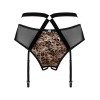 Сексуальный пояс Obsessive ALLUNES GARTER BELT, Цвет: черный, Размеры: S/M, изображение 4