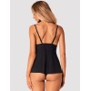 Комплект Obsessive BELLA ROU TOP & PANTIES, Цвет: черный, Размеры: XS/S, изображение 2