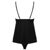 Комплект Obsessive BELLA ROU TOP & PANTIES, Цвет: черный, Размеры: XS/S, изображение 4