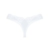 Трусики стринги Obsessive HEAVENLLY THONG, Цвет: белый, Размеры: XS/S, изображение 4