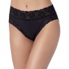 Трусы слипы с кружевом Janira DOLCE MICRO 1032098 negro, Цвет: negro (черный), Размеры: S