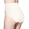 Высокие трусы с кружевом Janira BELLA BEST COMFORT 1032130 BRAGA nacar, Цвет: nacar (крем), Размеры: XL, изображение 2