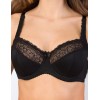 Бюстгальтер полумягкий Simona M 901 черный, Цвет: черный, Размеры: 85H