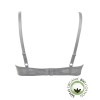 Бюстгальтер пуш-ап без косточек хлопок Sielei NATURAL COTTON 1456 grigio melange, Цвет: grigio melange, Размеры: 70B, изображение 3