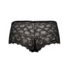 Кружевные трусы шортики Sielei VANITY 1779 nero, Цвет: nero (черный), Размеры: L, изображение 4