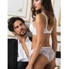 Трусики слипы Sielei WONDER LACE 2445 bianco, Цвет: bianco (белый), Размеры: XL, изображение 4