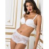 Трусы шорты кружевные Sielei WONDER LACE 2459 bianco, Цвет: bianco (белый), Размеры: S, изображение 3