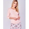 Женская пижама с бриджами Taro AURORA 2966, Цвет: розовый, Размеры: S