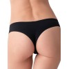 Трусы бразилиана из микрофибры Cotonella 8141 INVISIBLE nero, Цвет: nero (черный), Размеры: XL, изображение 2