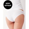 Хлопковые трусы слипы Cotonella GD439 LIFE nero, Цвет: nero (черный), Размеры: XL, изображение 2