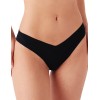 Трусики бразилиана с V-образным вырезом Cotonella GD462 INVISIBLE nero, Цвет: nero (черный), Размеры: M