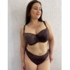 Верх купальника мягкая чашка Kris Line KORFU soft side support, Цвет: коричневый, Размеры: 65KK, изображение 3