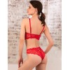 Бюстье с пуш-ап Mioocchi MATILDA 8102 rosso, Цвет: rosso (красный), Размеры: 70B, изображение 4