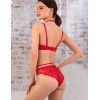Бюстгальтер супер пуш-ап Mioocchi MATILDA 8103 rosso, Цвет: rosso (красный), Размеры: 65B, изображение 6