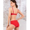 Трусы слипы Mioocchi MATILDA 8201 rosso, Цвет: rosso (красный), Размеры: S, изображение 2