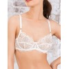 Бюстгальтер мягкая кружевная чашка Mioocchi MATILDA 8106 bianco, Цвет: bianco (белый), Размеры: 90D