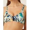 Верх от купальника без косточек Naturana 77049 OASIS OF THE SEAS, Цвет: синий/аква/морской, Размеры: 100B