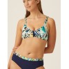 Верх от купальника без косточек Naturana 77049 OASIS OF THE SEAS, Цвет: синий/аква/морской, Размеры: 100B, изображение 3