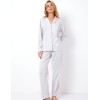 Пижама с брюками женская Aruelle CHARLIE, Цвет: меланж, Размеры: XL, изображение 2