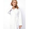 Теплый банный халат Aruelle ELIZA, Цвет: белый, Размеры: S