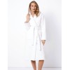 Теплый банный халат Aruelle ELIZA, Цвет: белый, Размеры: S, изображение 2