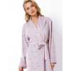 Халат на запах Aruelle IZZIE, Цвет: лаванда, Размеры: XL