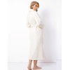 Длинный теплый халат Aruelle TEODORA, Цвет: экрю, Размеры: XL, изображение 2