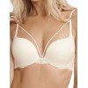 Гладкий бюстгальтер пуш-ап Esotiq ISLEY 40894 экрю, Цвет: экрю, Размеры: 75D