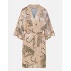 Халат кимоно из атласа Esotiq LOVABLE 40444, Цвет: бежевый, Размеры: M, изображение 5