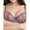 Кружевной мягкий бюстгальтер балконет Lina A 3069 перец, Цвет: перец, Размеры: 75D