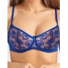 Кружевной мягкий бюстгальтер балконет Lina A 3069 ривьера, Цвет: ривьера, Размеры: 70F