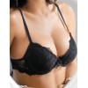 Бюстгальтер пуш-ап Sielei GLAM 1946 nero, Цвет: nero (черный), Размеры: 80B