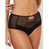 Трусы высокие Subtille MIRANDA BLACK high-waist, Цвет: черный, Размеры: L