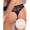 Кружевные трусики бразилиана Sielei ALLURE 2677 cipria, Цвет: cipria (телесный), Размеры: L, изображение 2