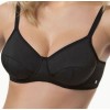 Бюстгальтер мягкая чашка Sielei DONNA 962 nero, Цвет: nero (черный), Размеры: 100D, изображение 4
