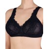 Бюстгальтер мягкий без косточек Sielei WONDER LACE 2440 nero, Цвет: nero (черный), Размеры: 75D