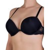 Бюстгальтер планж супер пуш-ап Sielei WONDER LACE 2448 nero, Цвет: nero (черный), Размеры: 70B