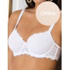 Бюстгальтер балконет Sielei WONDER LACE 2454 cipria, Цвет: cipria (телесный), Размеры: 75E